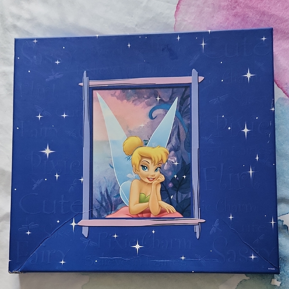 Disney Tinker Bell postbound scrapbook album, 12" x 12"